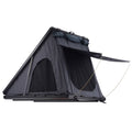 KFFKFF Hard Shell Rooftop Tent, Naturnest Model for 2-3 People, Includes Telescopic Ladder and Thick Mattress, Waterproof and Windproof, Suitable for Jeep, SUV, Van, and Pickup Trucks