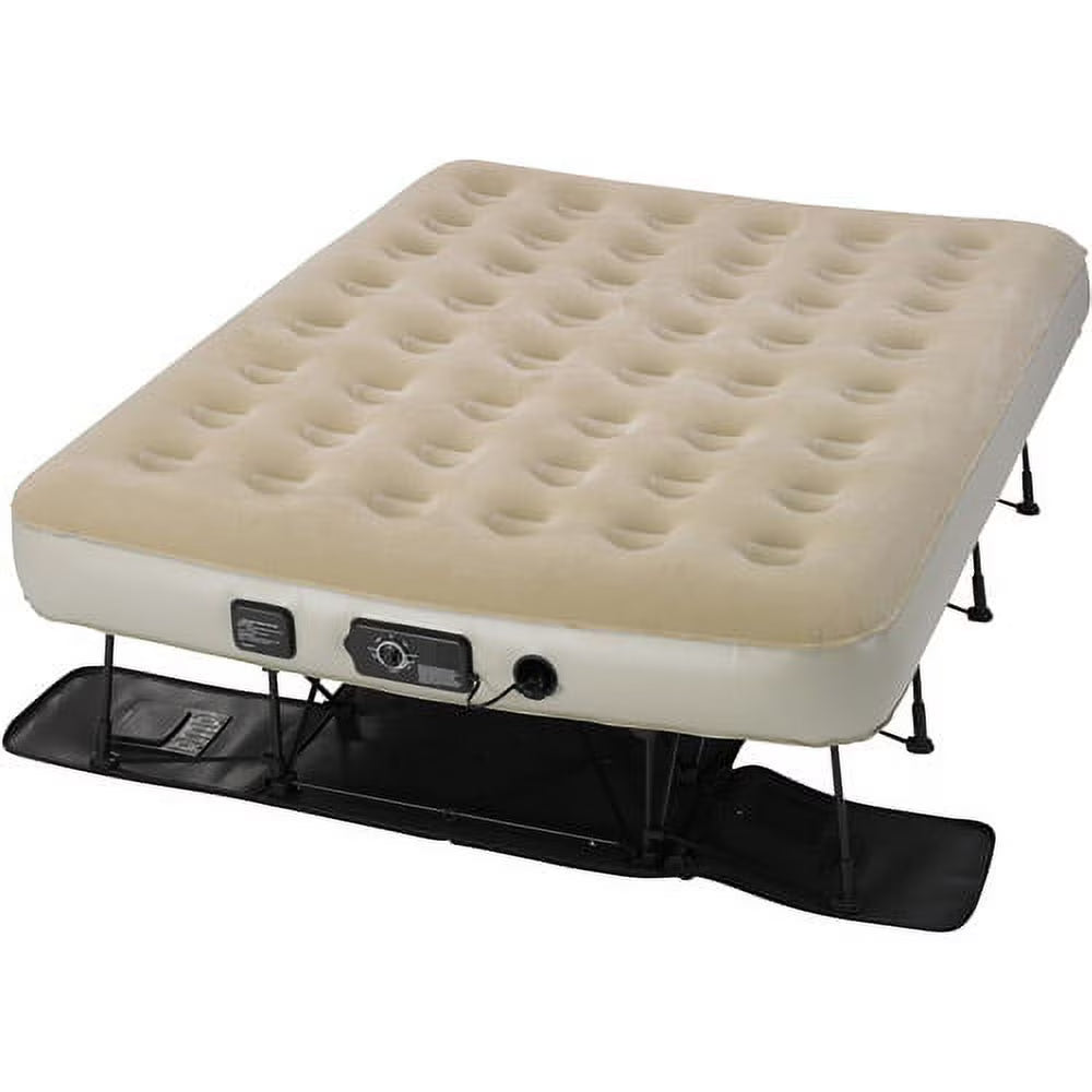 Serta EZ Air Mattress with NeverFlat Ac Pump, Queen