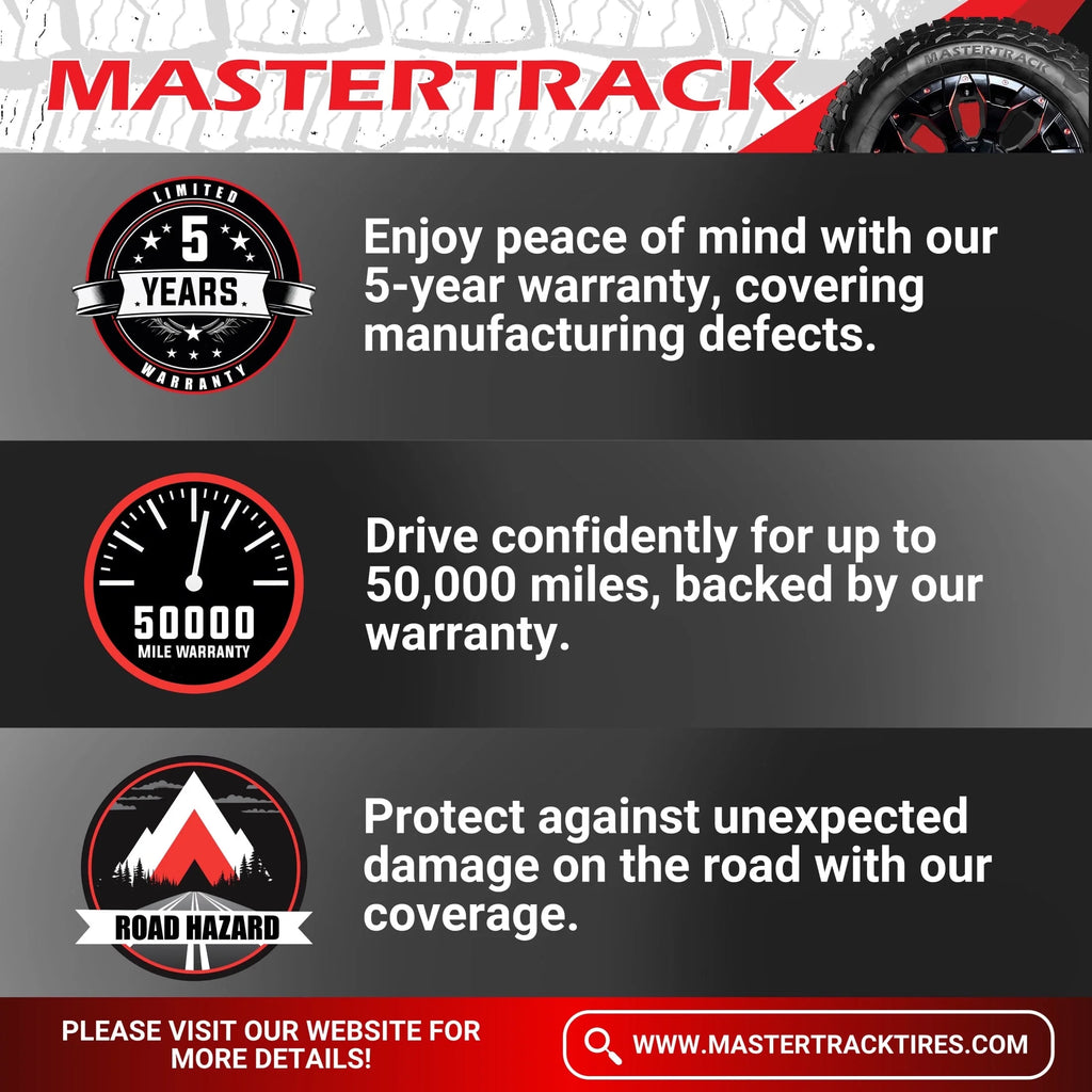 Mastertrack Badlands AT All Terrain 245/65R17 107T SUV All Season Tire 245/65/17(Tire Only)