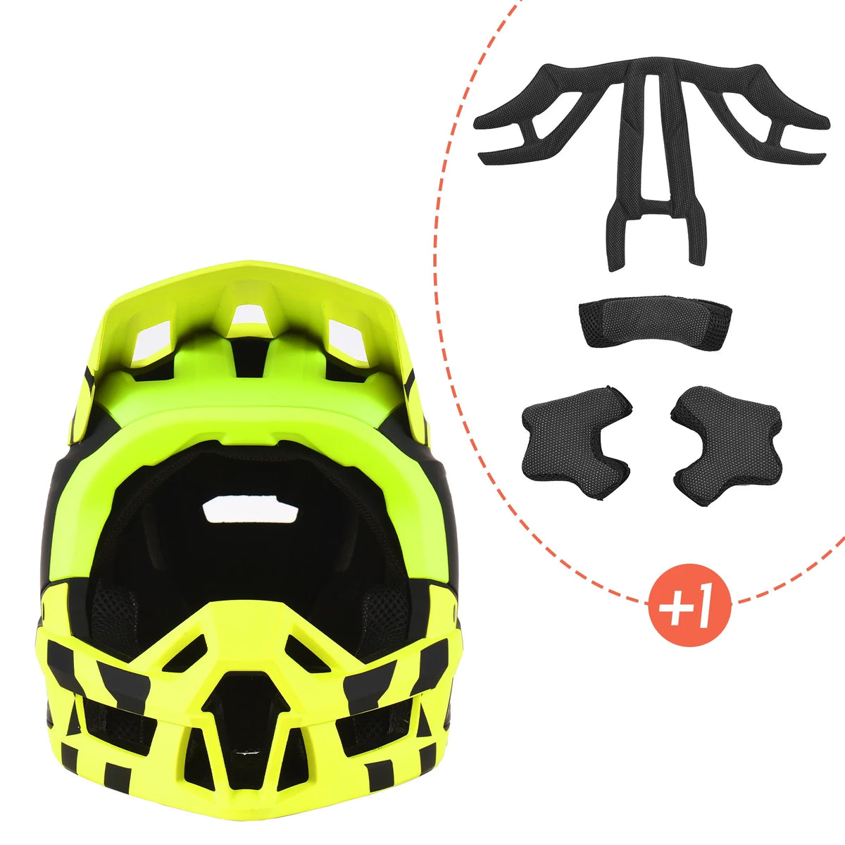 Mountain Full Face Mountain Bike Helmet Ventilation Lightweight Helmet