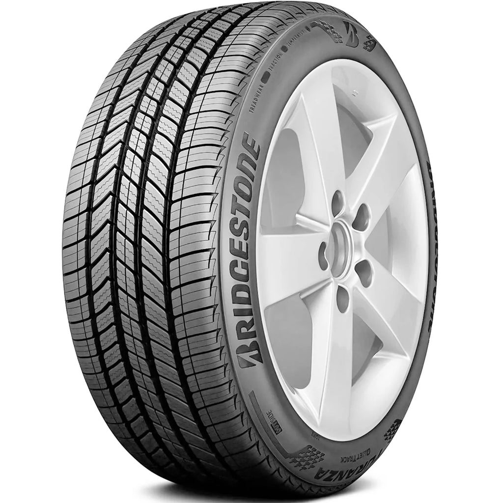 Set of 4 Bridgestone Turanza Quiettrack 215/55R17 94V a/s All Season Tires