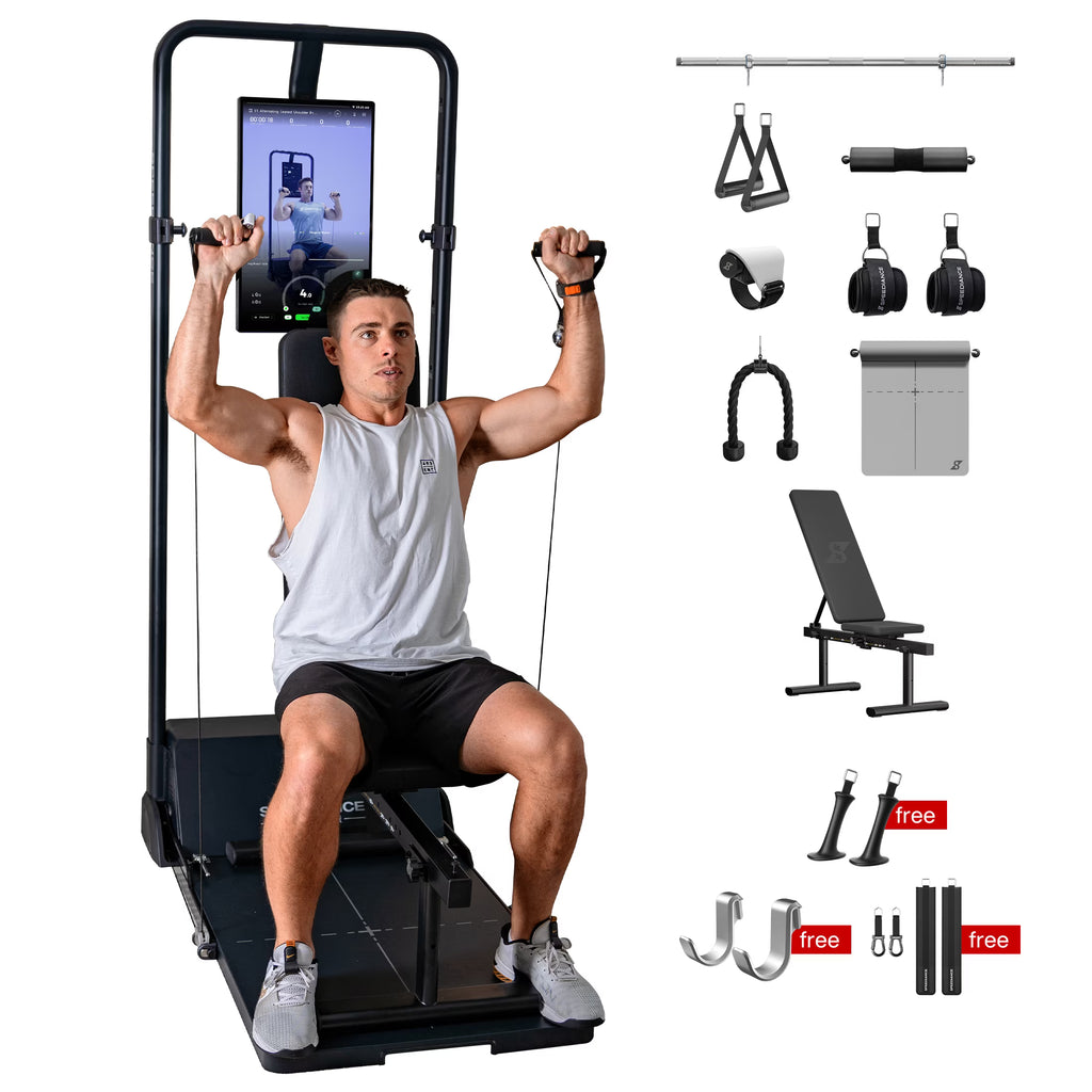 Speediance AI Smart Home Gym, All-in-One Digital Weight Workout Machine for Squat, Strength, Cardio, HIIT