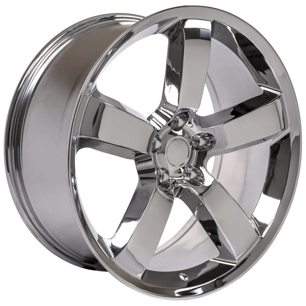 20" Replica Wheel DG04 Fits Dodge Charger Challenger SRT Rim 20x9 Chrome Wheel