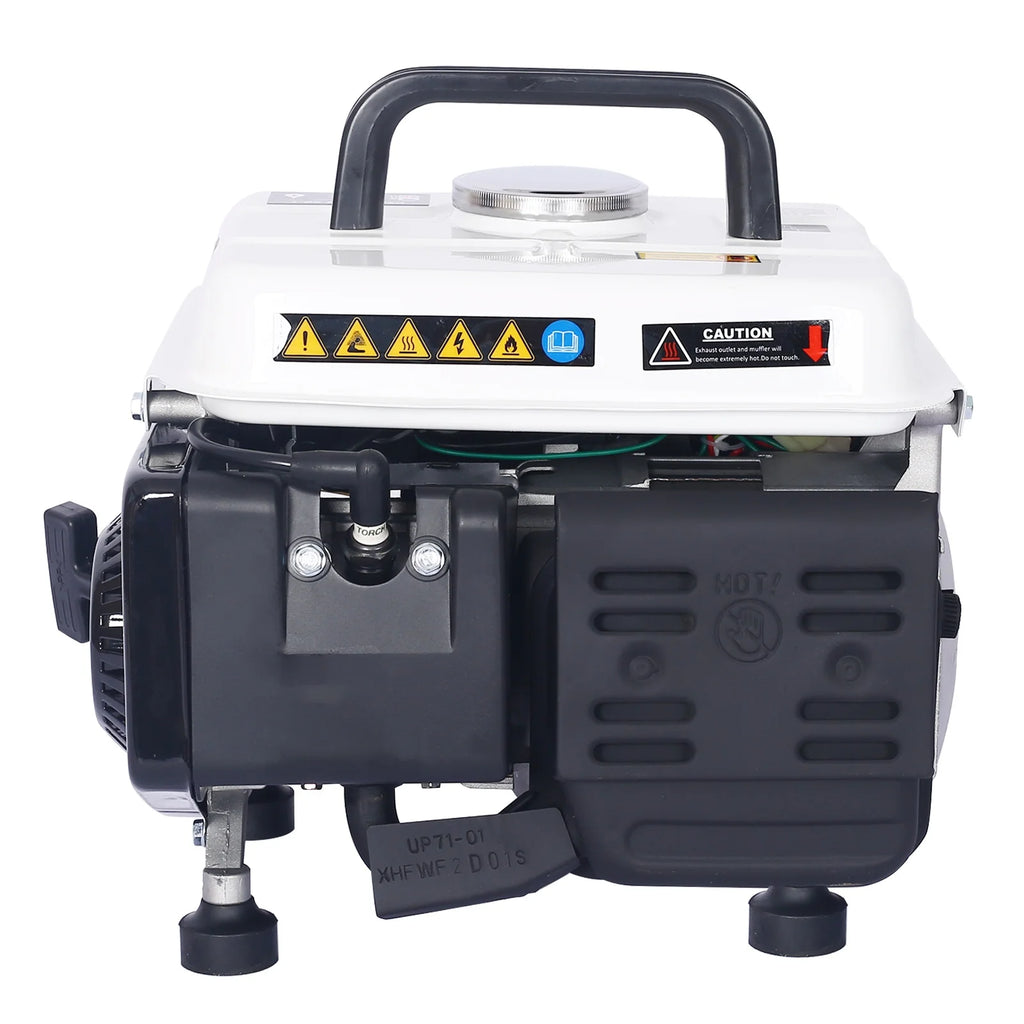 Portable Gas Powered Generator, 900W Peak, 800W Rated, Low Noise, Lightweight, EPA Compliant for Home, Camping, and Outdoor Use