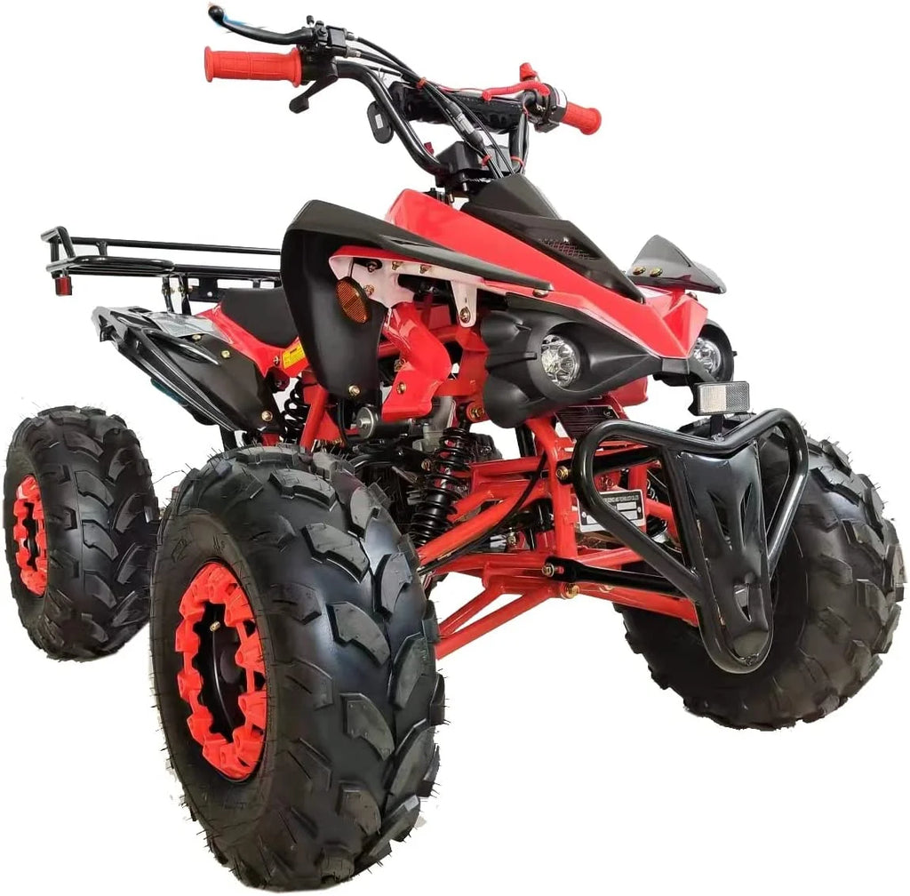 X-Pro Brand New Blast 125cc ATV with Automatic Transmission Reverse LED Headlights Big 19"/18" Tires