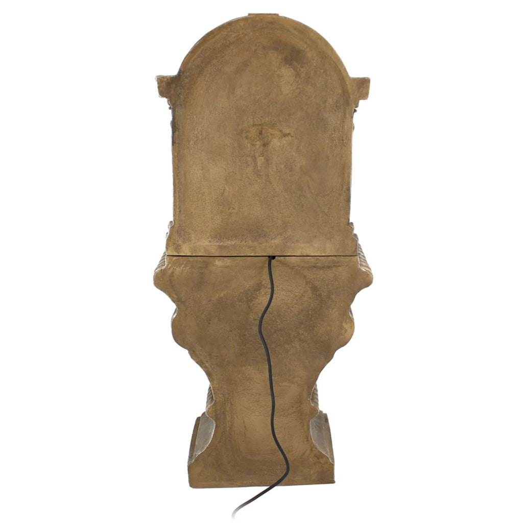Sunnydaze Ornate Lavello Polyresin Outdoor Wall Water Fountain