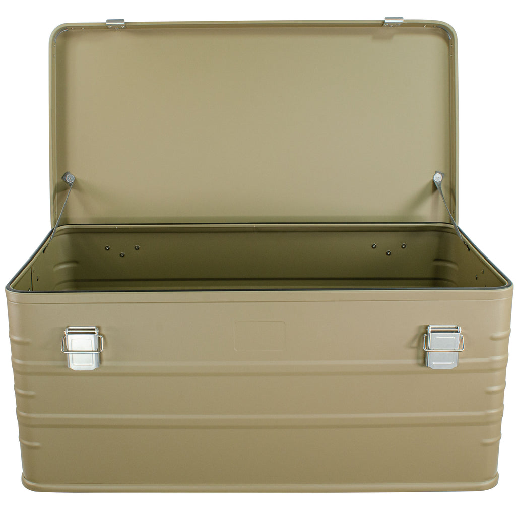 Crossover Aluminum Overland Storage, Trunk, Metal Cargo Case, Storage Box (147L X-Large, Black)
