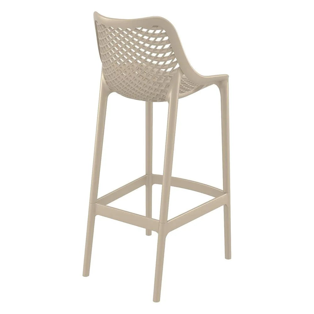 Compamia Air Patio Bar Stool in Black
