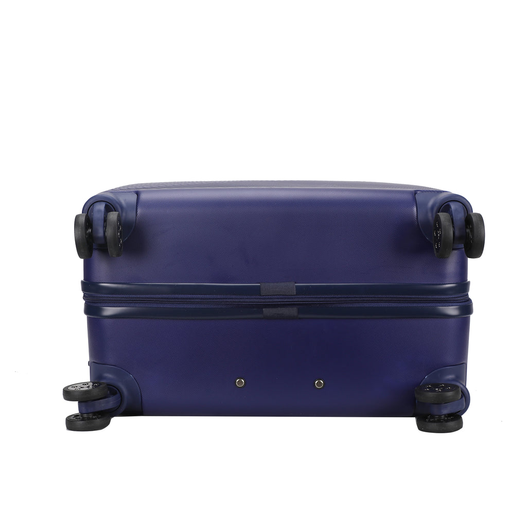 MKF Collection Felicity Extra Large & Large Hardside Luggage 2 pcs, Luxurious Travel Suitcase by Mia K - Rose Gold