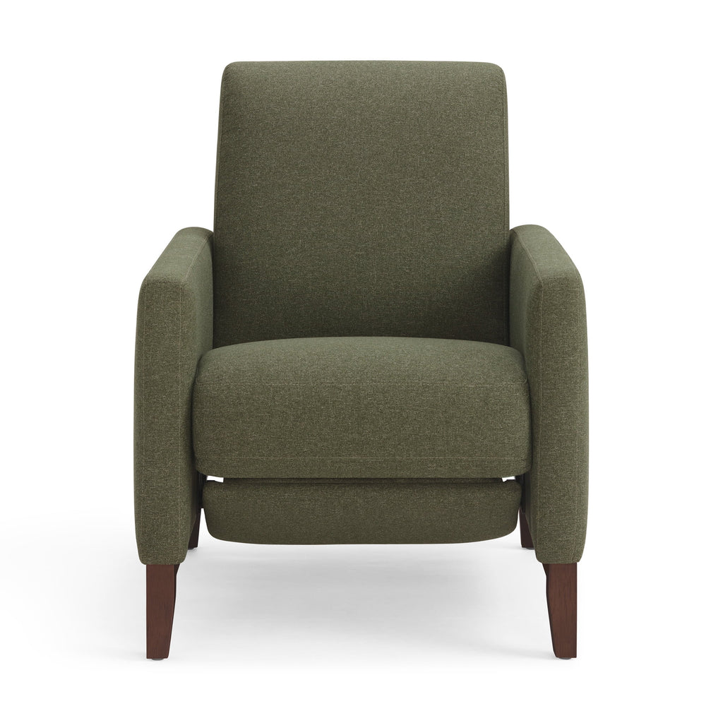 Better Homes & Gardens Reading Push Back Recliner, Olive