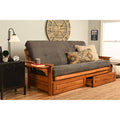 Albany Futon in Barbados Finish, Multiple Colors