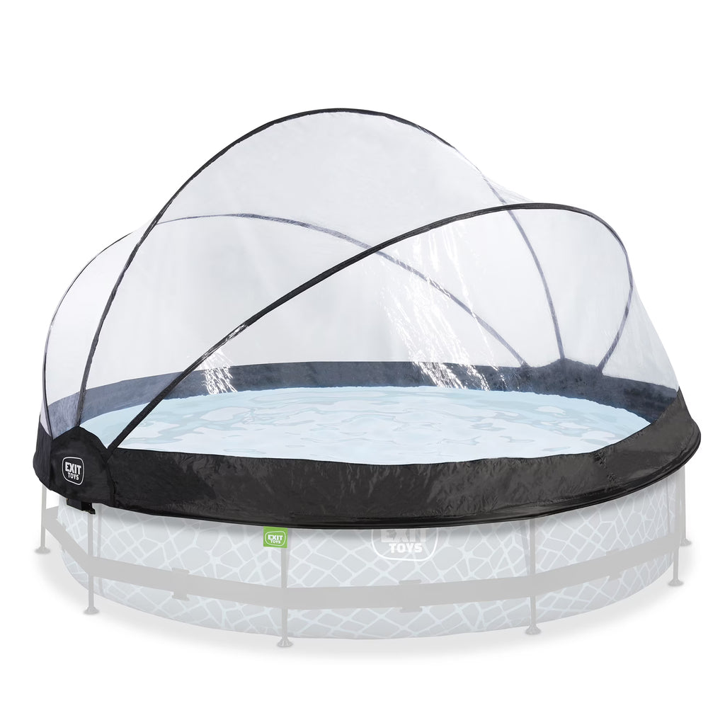 EXIT Toys UV Resistant Pool Covers, PVC Transparent, 104" x 104" x 55"