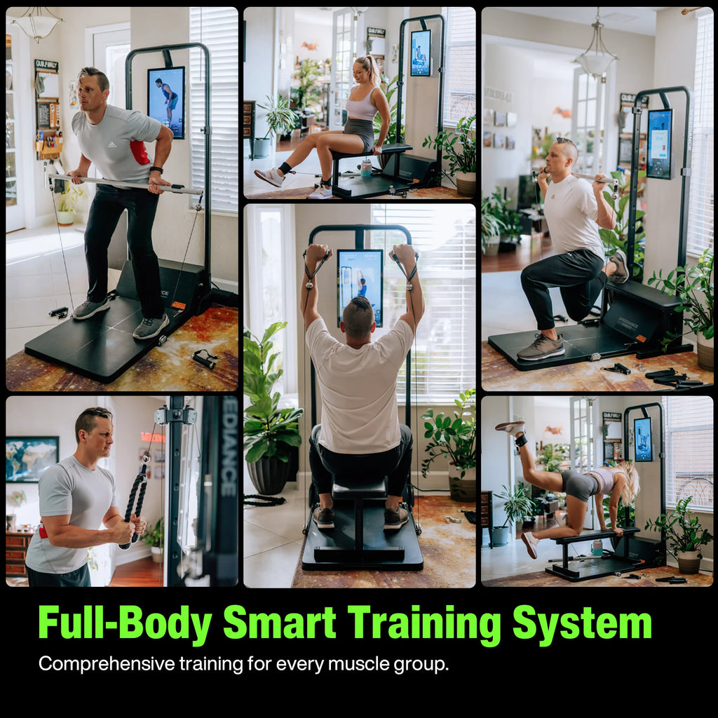Speediance AI Smart Home Gym, All-in-One Digital Weight Workout Machine for Squat, Strength, Cardio, HIIT