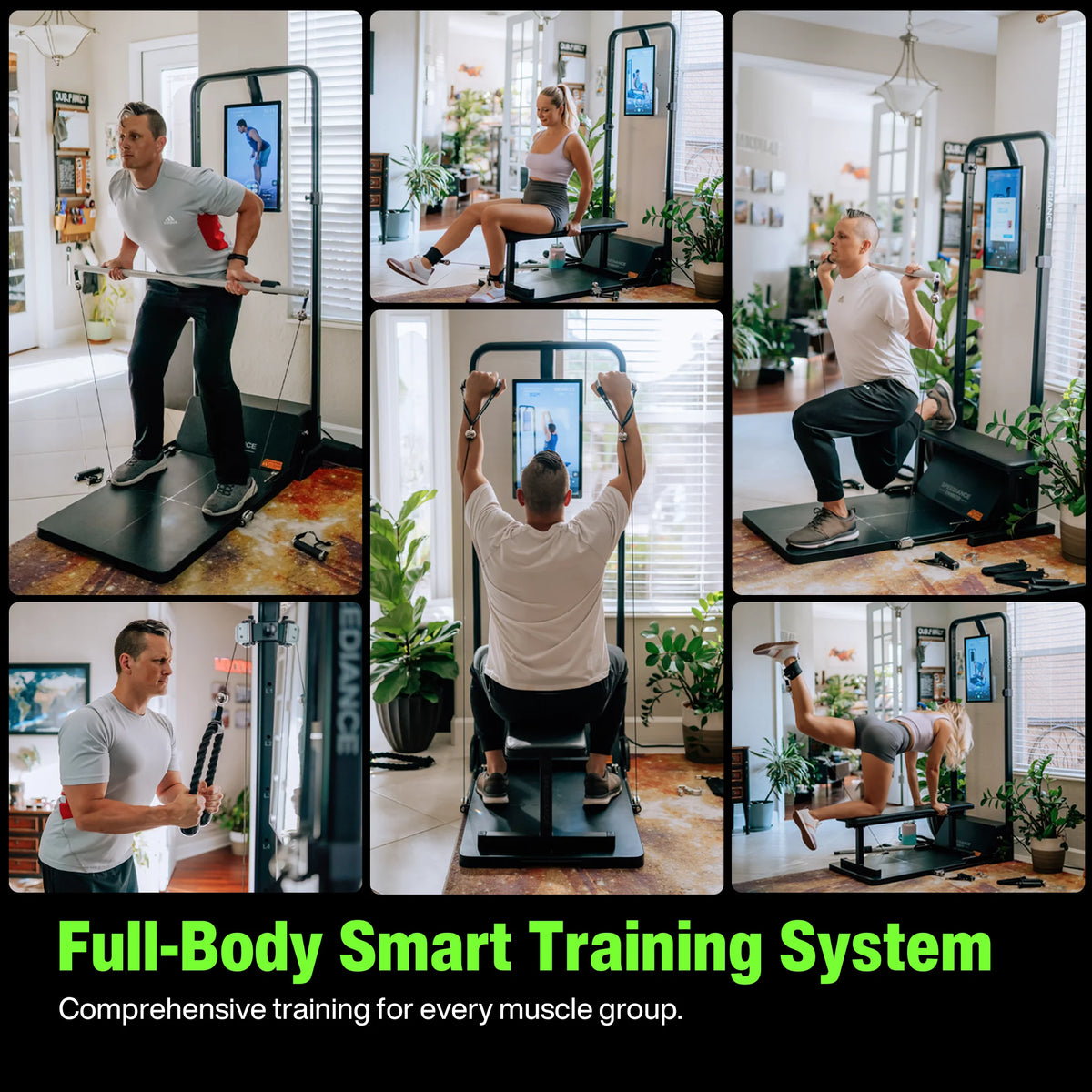 Speediance AI Smart Home Gym, All-in-One Digital Weight Workout Machine for Squat, Strength, Cardio, HIIT