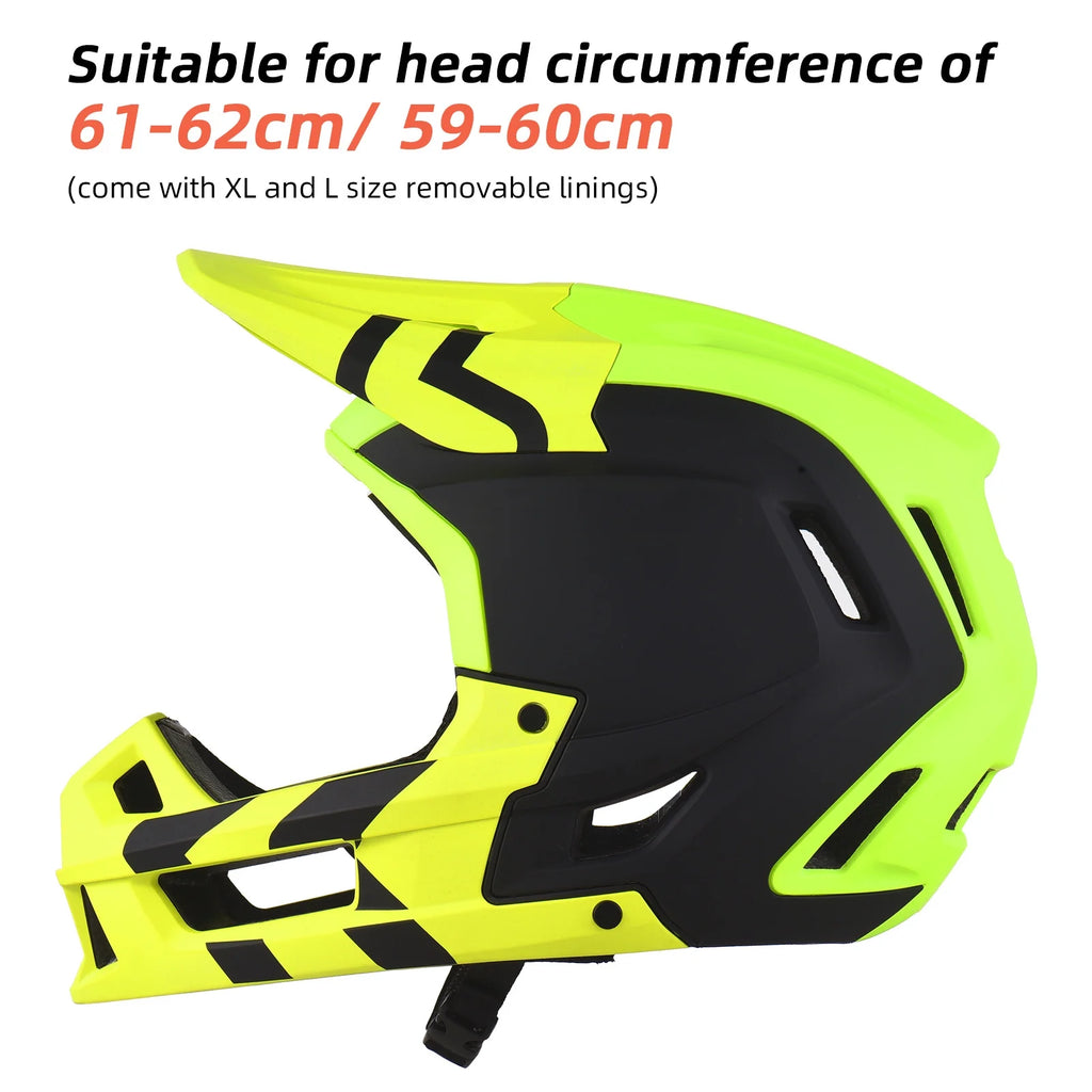 Mountain Full Face Mountain Bike Helmet Ventilation Lightweight Helmet