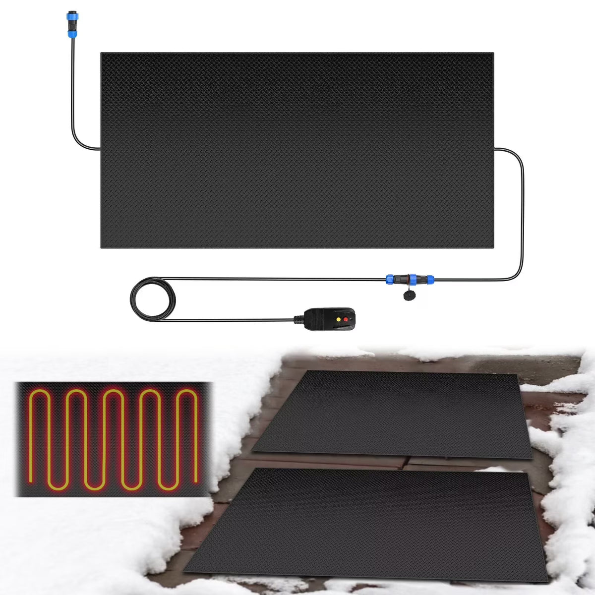 "NAIZEA Air Conditioner Fence, Pool Equipment Enclosure, Trash Can Enclosure, Metal Stake Wood Fence Panel 38"" W x 60"" H"