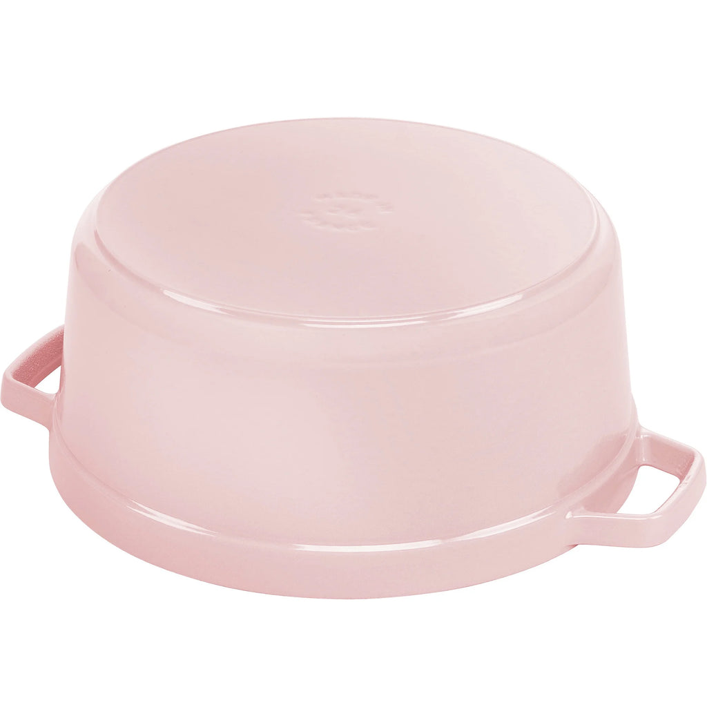 Staub Cast Iron 7-qt Round Cocotte - Grenadine