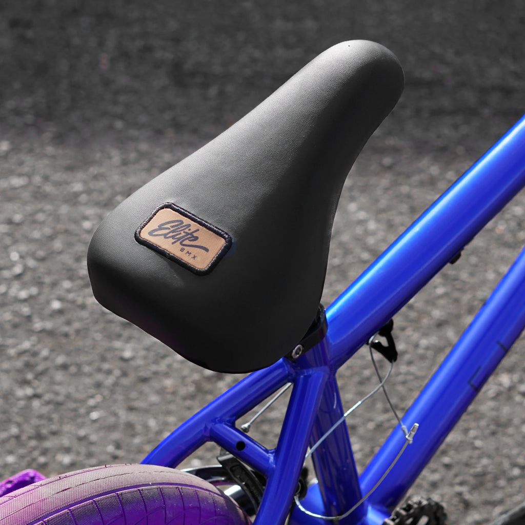 Elite BMX Bicycle 20�� Freestyle Bike - Stealth Blue Purple Ideal for Ages 7 to 18 Years