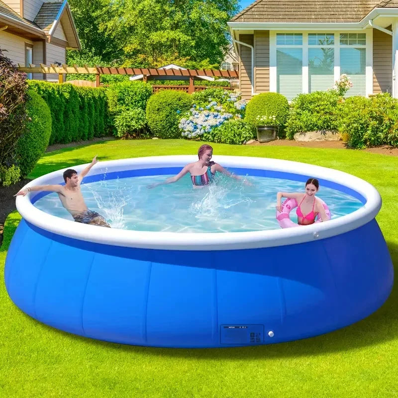 Inflatable swimming pool 244*63 butterfly inflatable coil mesh pool
