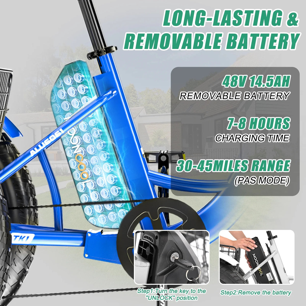 20" x 4" Fat Tire Electric Tricycle for Adult, 7 Speeds Electric Trike 48V 500W Motorized Tricycle , Electric Three Wheels Bicycle for Senior, Aluminum Frame & Rear Basket ,16mph
