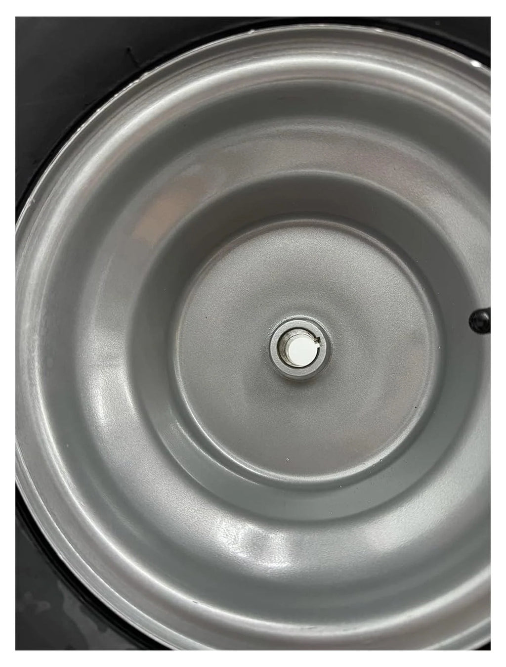 Set of 2 - Silver 20x8.00-8 Lawn Mower Tire with Rim - Fits on 3/4 Inch Axle