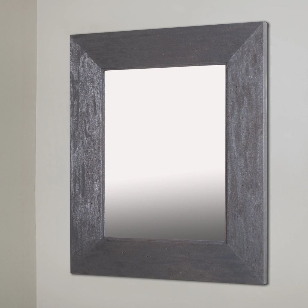 14x18 Contemporary White Mirrored Medicine Cabinet by Fox Hollow Furnishings