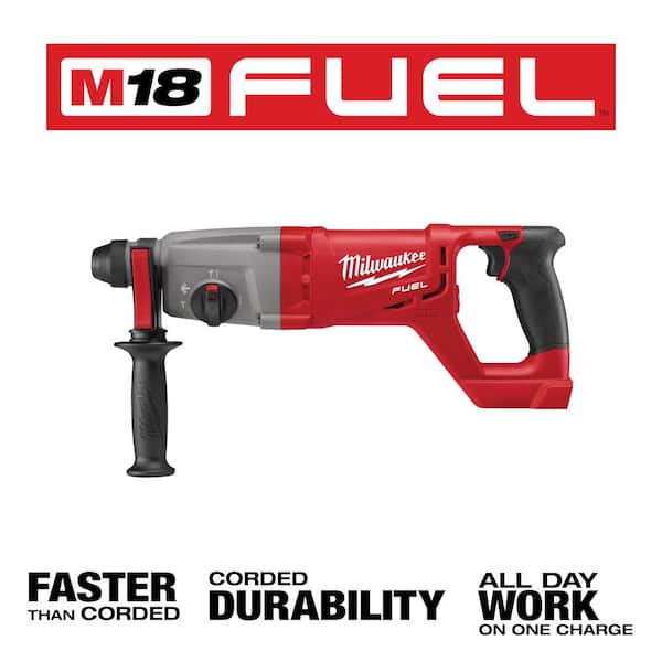 M18 FUEL 18V Lithium-Ion Brushless Cordless 1 in. SDS-Plus D-Handle Rotary Hammer (Tool-Only)