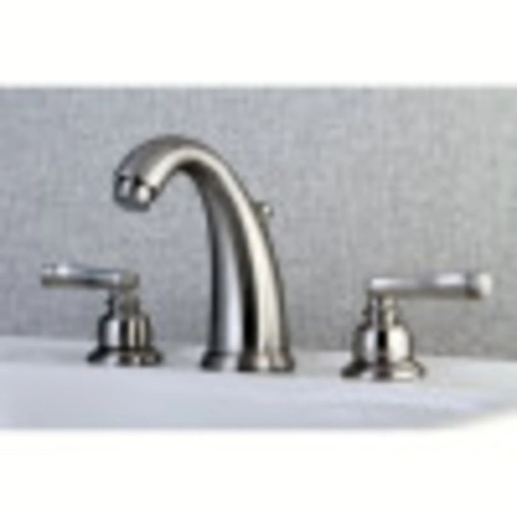 Kingston Brass KB982FL Widespread Bathroom Faucet, Polished Brass