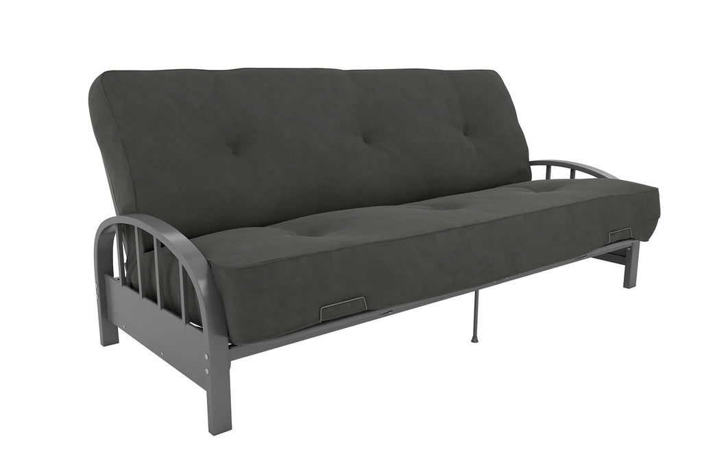 DHP Aiden Futon Frame, Silver