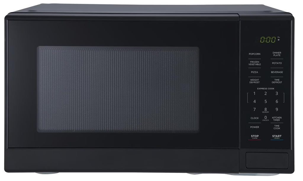 Mainstays 1.1 cu ft Microwave Oven in black