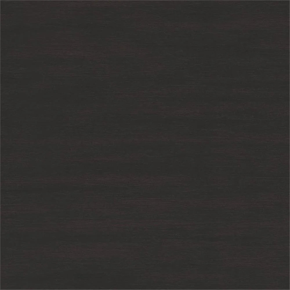 Bowery Hill Farmhouse Engineered Wood Tall Storage Cabinet with Doors in Black