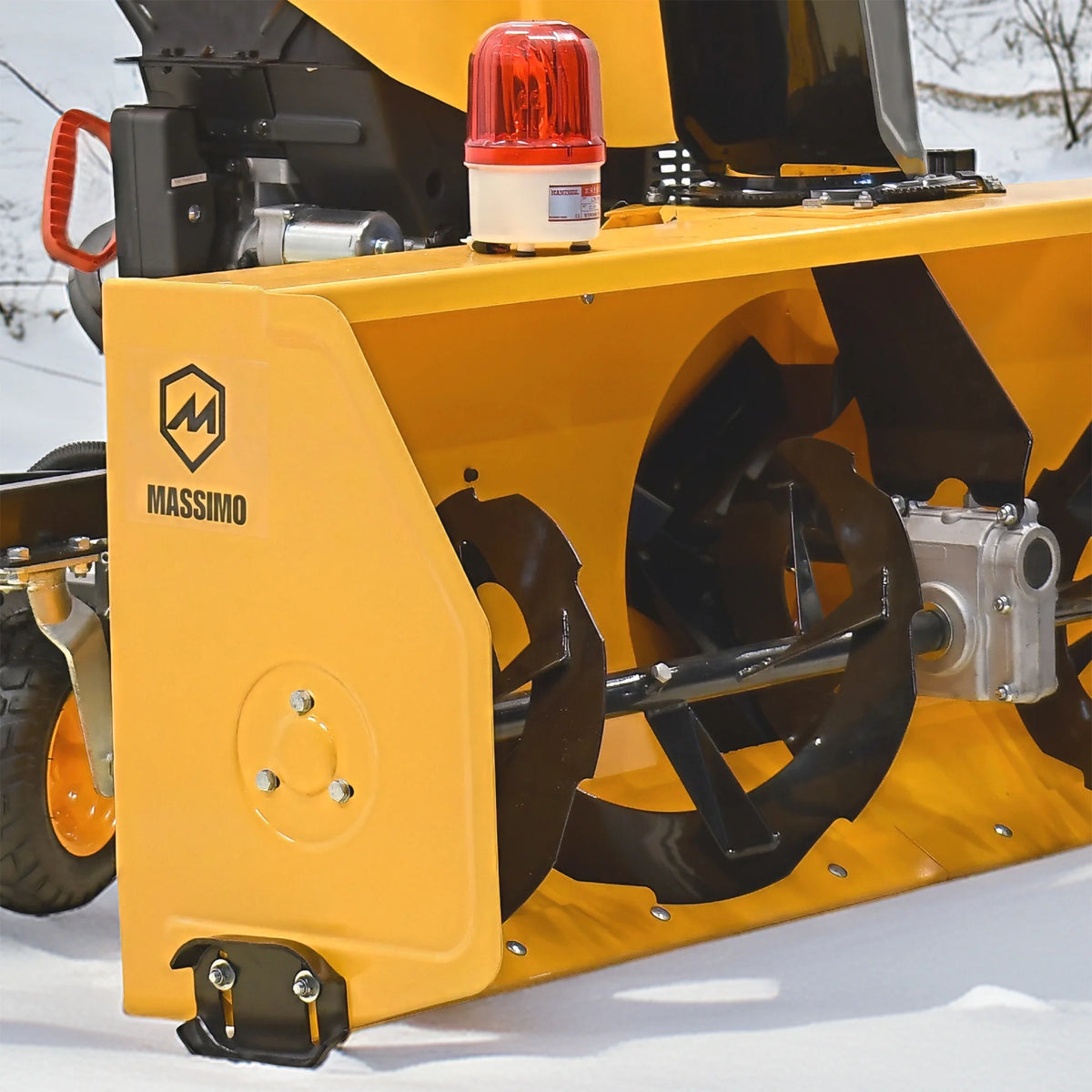 Massimo 60" Snow Blower 2-Stage �C 13HP 420cc Gas Powered UTV/ATV Attachment for Heavy Duty Snow Removal