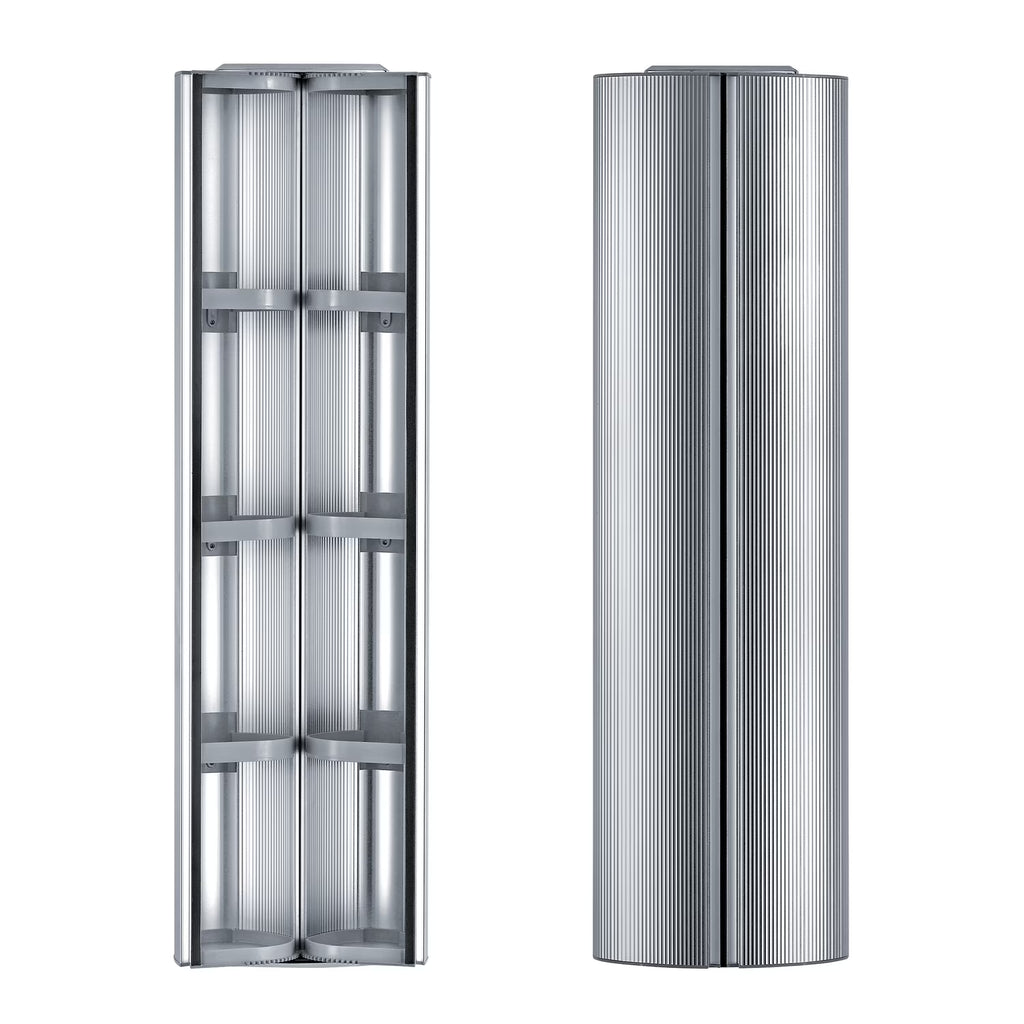 Medicinehaus Double Door, Vertical Column, Wall Mount Storage Cabinet