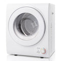 RovSun 110V White Stainless Steel Electric Tumble Dryer