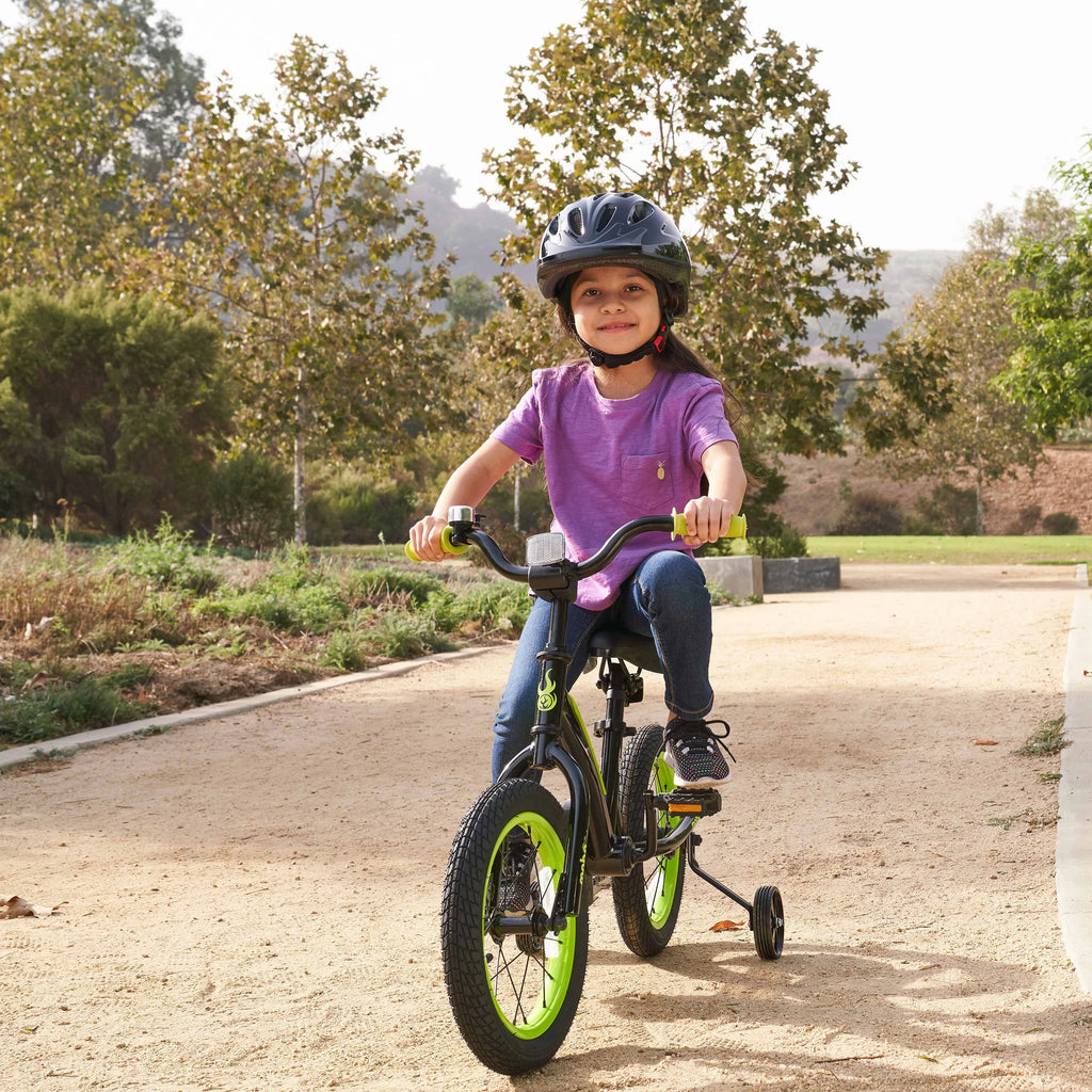 Mobo First Boy's 14" Kids Bike, Ages 3-5 Years Old, Red