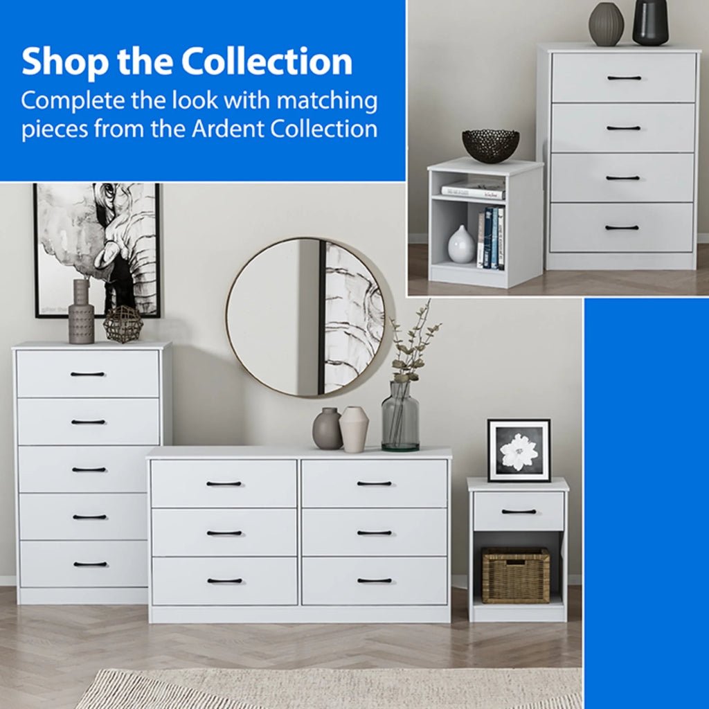Mainstays Ardent 8 Drawer Dresser, Black