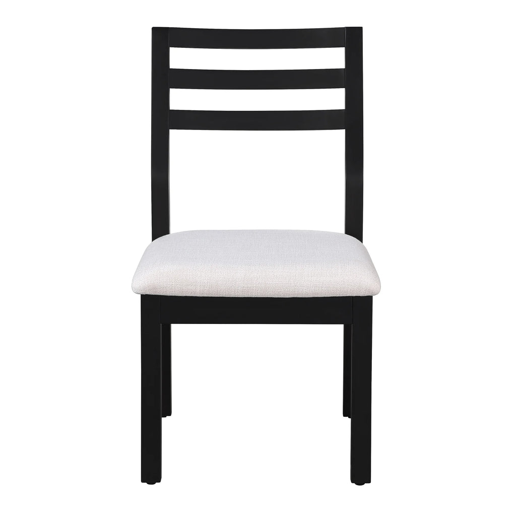 Better Homes & Gardens Ezra Dining Room Chair 2 Pack, Walnut and Cream Fabric Color
