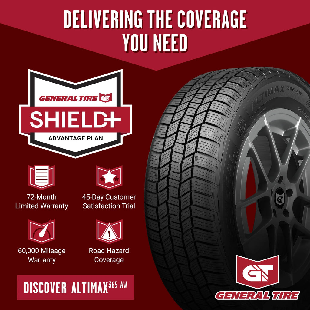 General AltiMAX 365 AW All Weather 245/45R19 102V XL Passenger Tire