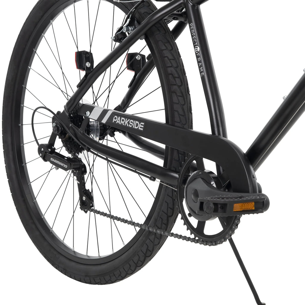 27.5" Mens Parkside? 7-Speed Bike, Matte Black