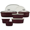 CorningWare French Colors 12pc Baking Dish Set with Lids, Cabernet