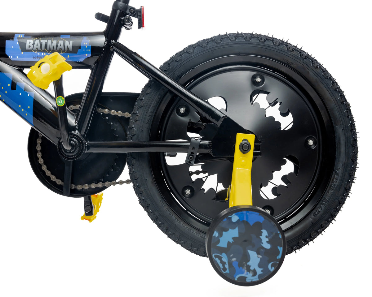 16 inch Batman Bike includes Mask with glowing eyes!