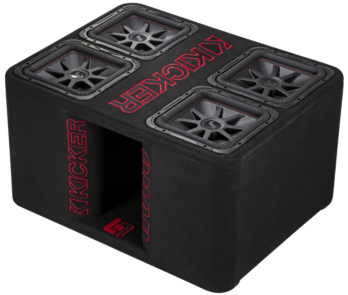 Kicker Surround Sound 47QL7R12 Car Subwoofer, Black, 12"
