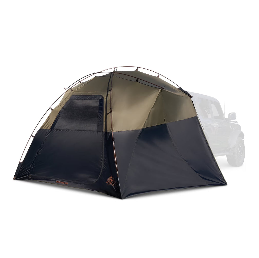 Kelty | Highroads Shelter Annex, Heavy-Duty Overlanding Camping Shelter - Burnt Olive/Peat