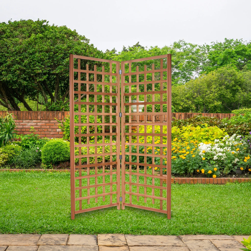 All Things Cedar TS33 Trellis Panel - Cedar Garden Trellis for Climbing Plants