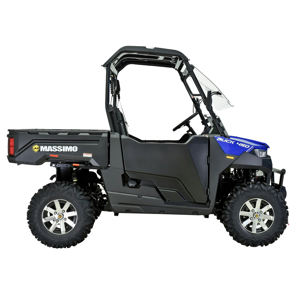 Massimo Buck 450 Side by Side UTV, EFI, 4 Stroke, 325cc, 25.5 HP, 4X4, 3000lb Winch - Red