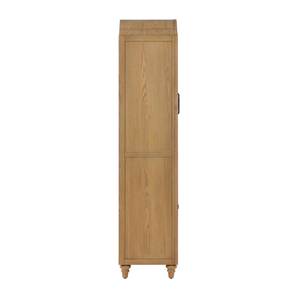The Pioneer Woman Dining Hutch Cabinet, Medium Brown Finish
