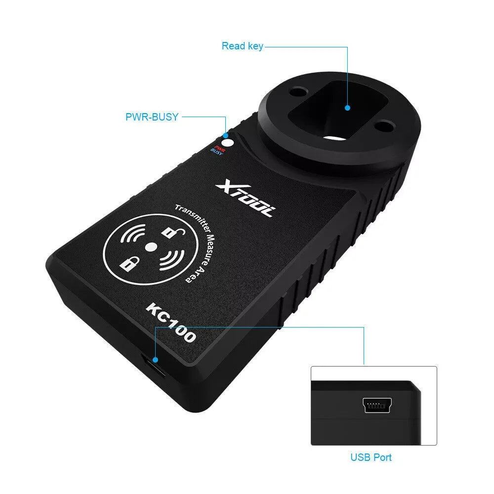 XTOOL KC100 Automotive Key Fob Programmer Tool Toyota Lexus Works with X100 PAD3 OBD2 Scanner