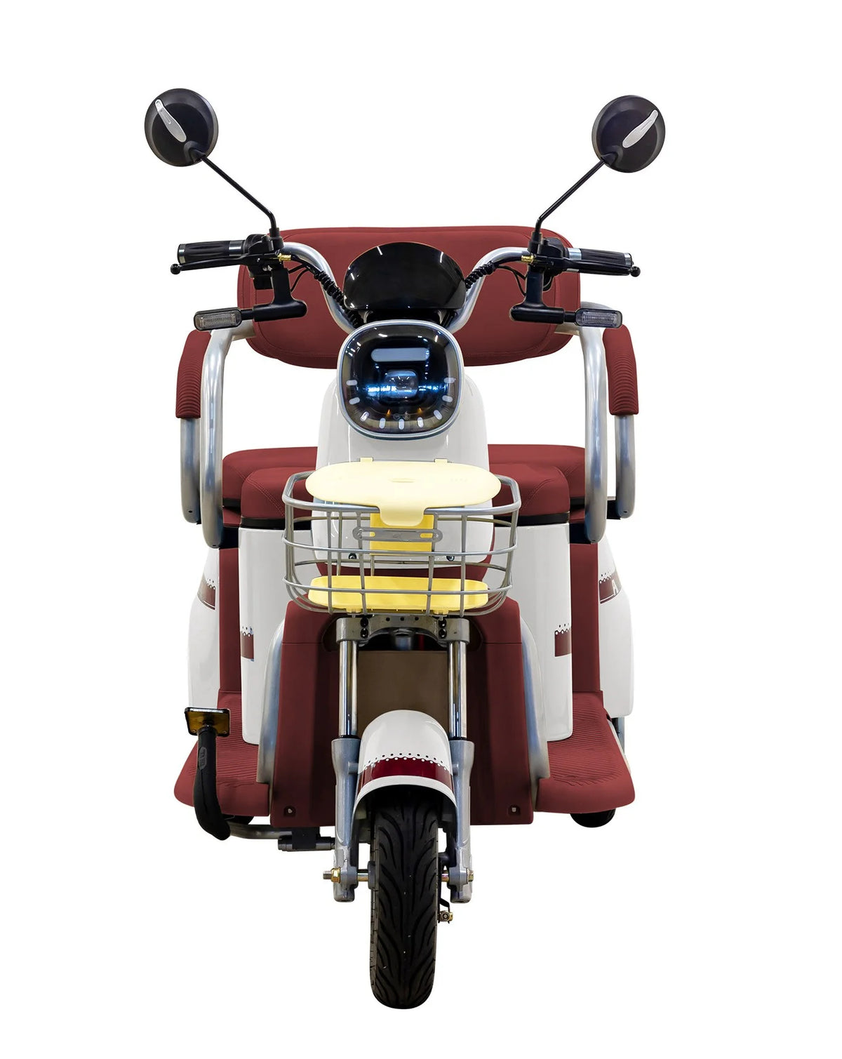 Massimo MGC E-Trike 3-Wheel Electric Cart �C 17 MPH, 2-Seater Adult Scooter �C Blue