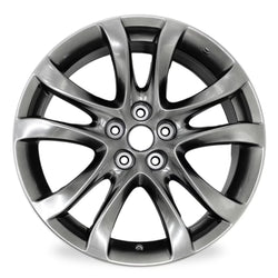 19" 19x7.5" Automotive Rim New Single Wheel for Mazda 6 2014 - 2017 Dark Hyper Silver OEM Design Replacement