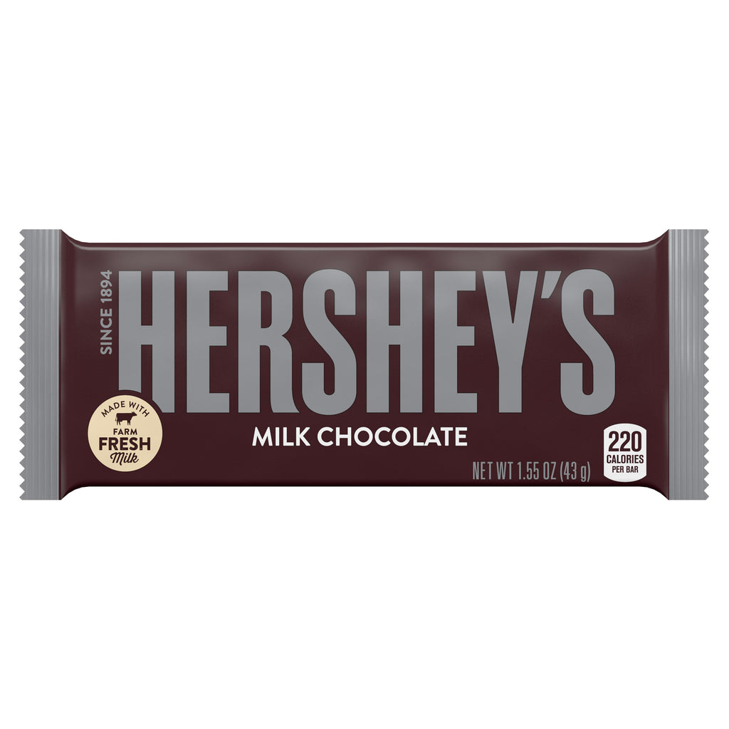 Hershey's Milk Chocolate, 1.55 oz, 36-count